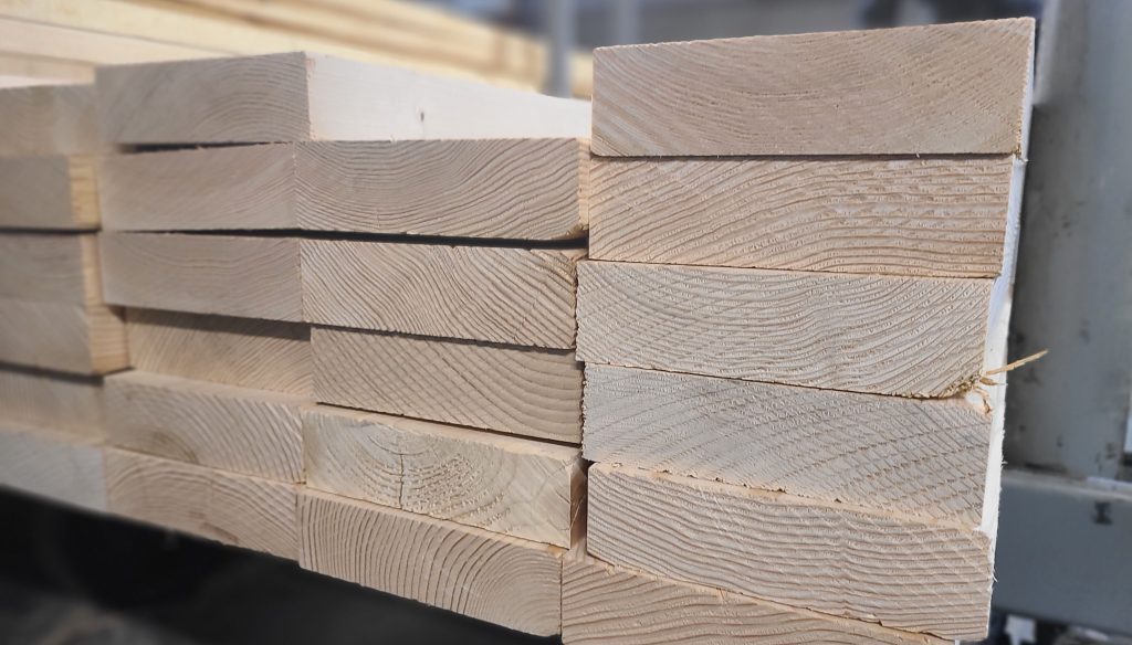 Eastern hemlock boards